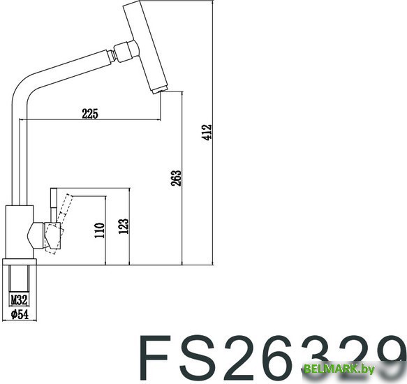 Смеситель Fmark FS26329 - фото2