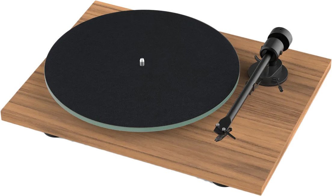 Виниловый проигрыватель Pro-Ject T1 EVO Phono (орех) - фото