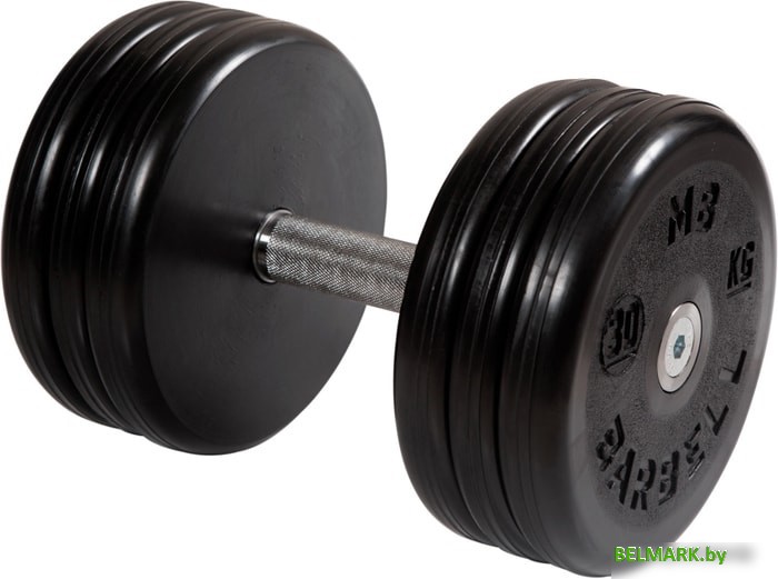 Гантели MB Barbell Классик 30 кг (вращающаяся ручка) - фото