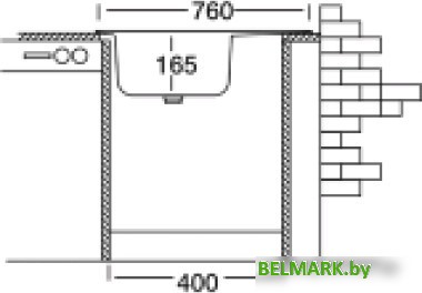 Кухонная мойка Kromevye ЕС 240 D - фото2