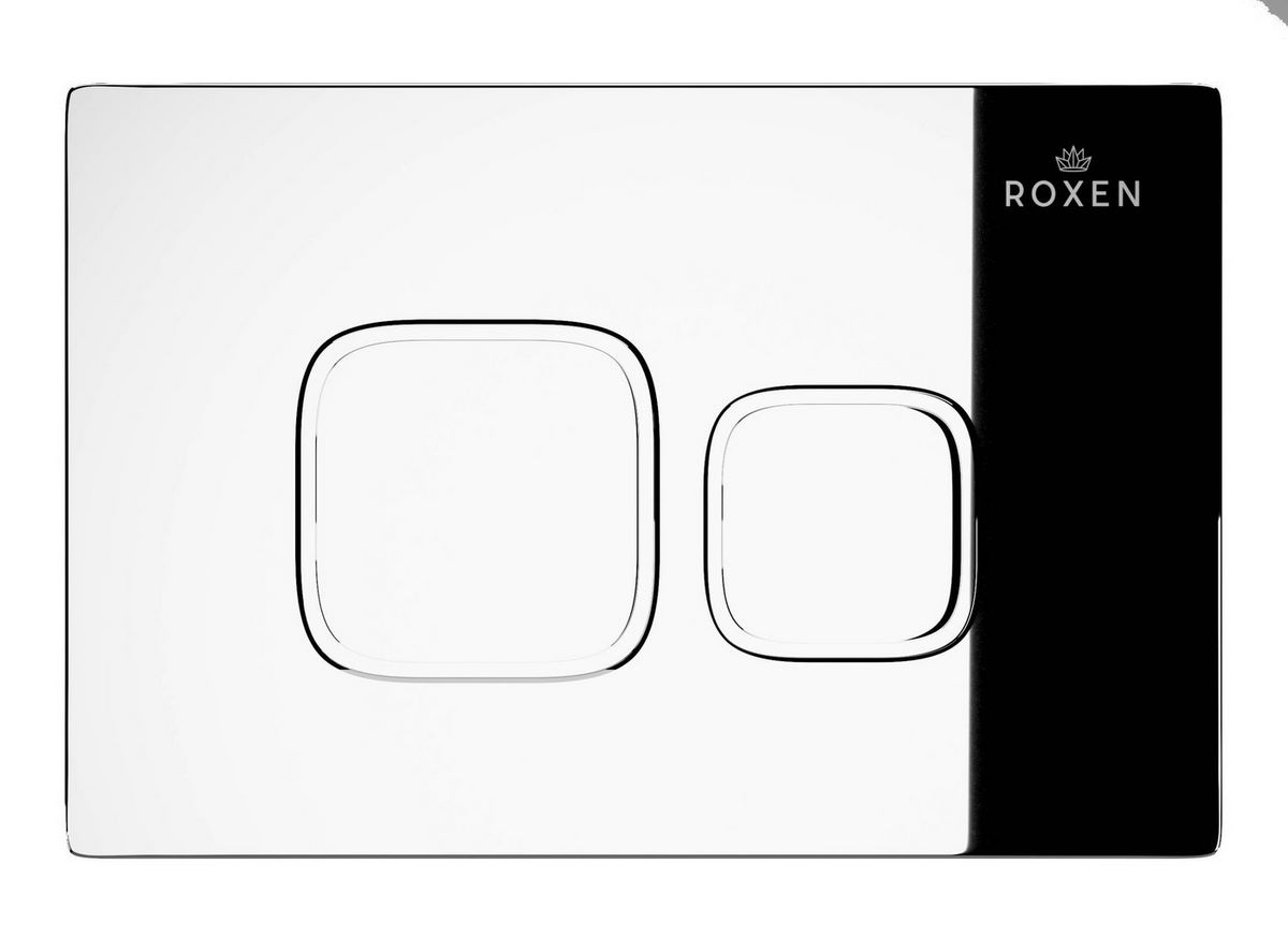 Унитаз подвесной Roxen Vine Tornado в комплекте с инсталляцией StounFix Dual Fresh 6 в 1 979016 (кнопка: хром глянцевый) - фото2