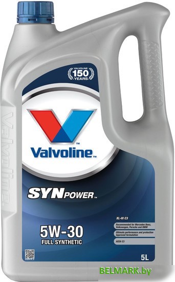 Моторное масло Valvoline SynPower XL-III 5W-30 5л - фото
