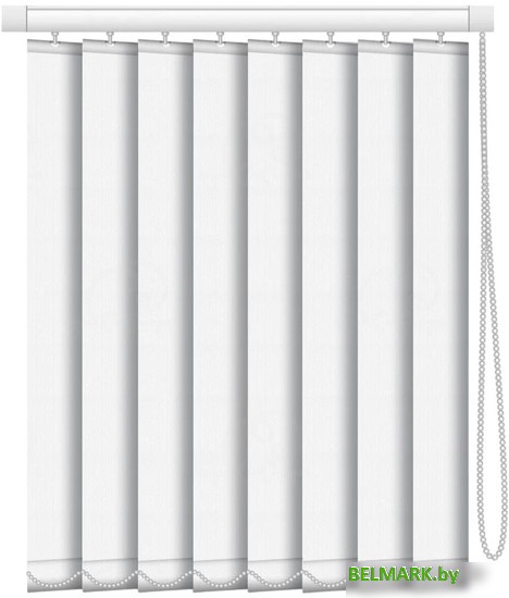 Жалюзи вертикальные АС МАРТ Мальта 0225 270x180 (белый) - фото