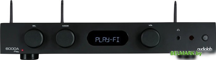 Сетевой интегральный усилитель Audiolab 6000A Play (черный) - фото
