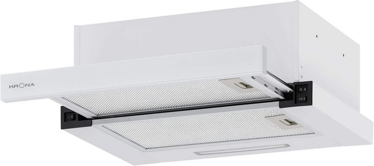 Кухонная вытяжка Krona Kamilla F 450 white КА-00009804 (белый) - фото