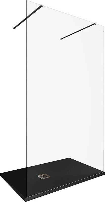 Душевая стенка Allen Brau Infinity 3.21037.BA 323829 (серебро браш ) - фото2