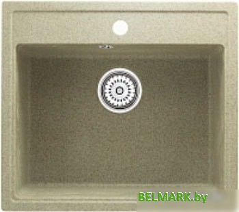 Кухонная мойка Berge BR-5750 (песочный матовый) - фото