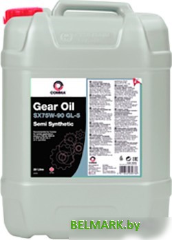 Трансмиссионное масло Comma SX75W-90 GL-5 20л - фото