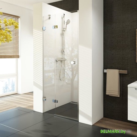 Душевая дверь Ravak Brilliant BSD2 90 A-L левая - фото