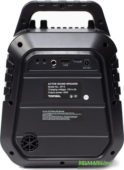 Беспроводная колонка Tonsil ZP 8 (с микрофоном) - фото2