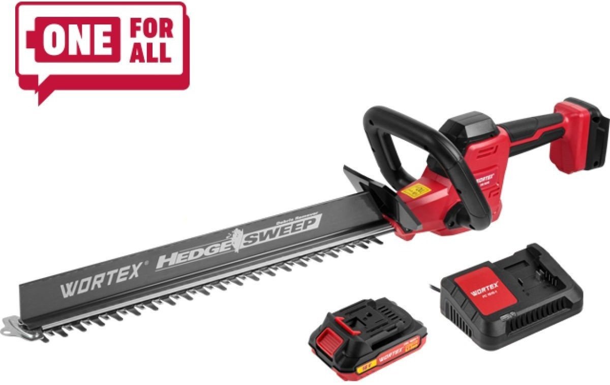 Кусторез Wortex DB 5018 ALL1 XLT Set 1334650 (с 1-им АКБ) - фото
