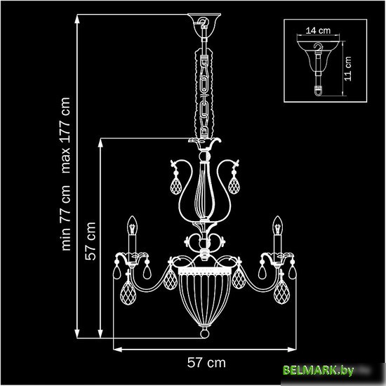 Люстра Osgona 790064 - фото2