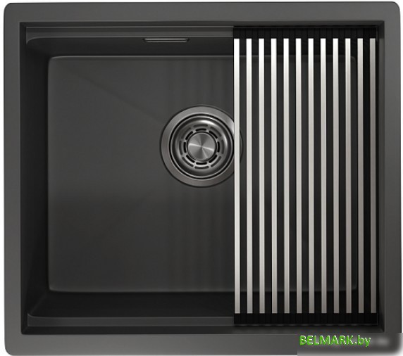 Кухонная мойка Granula KS-5045U (черный матовый) - фото
