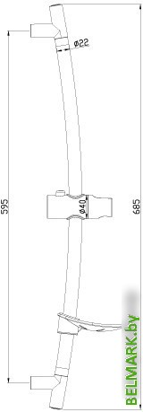 Душевая штанга Lemark LM8064C - фото2