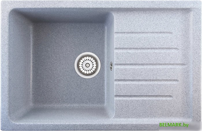 Кухонная мойка Berge BR-7602 (серый матовый) - фото
