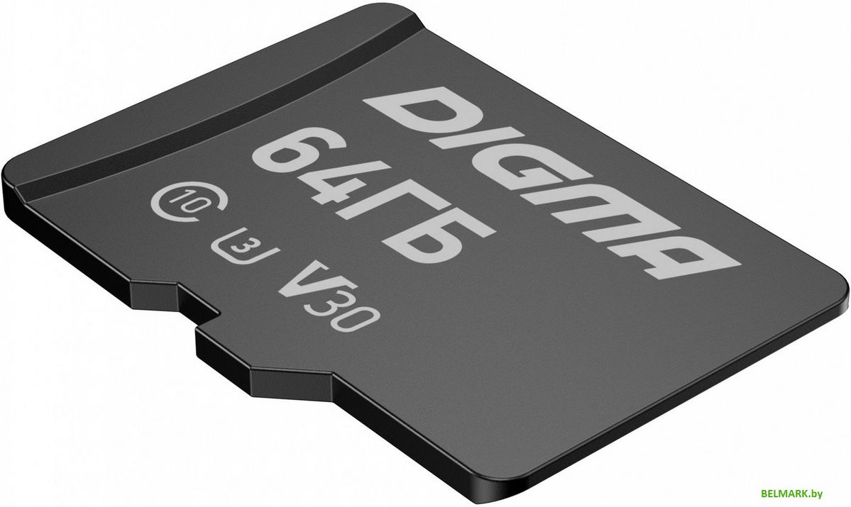 Карта памяти Digma MicroSDXC Class 10 Card30 DGFCA064A03 - фото2