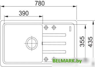 Кухонная мойка Franke Malta BSG 611-78 (сахара) - фото2
