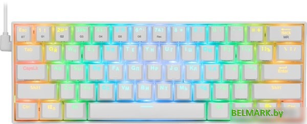 Клавиатура Redragon Draconic (белый) - фото