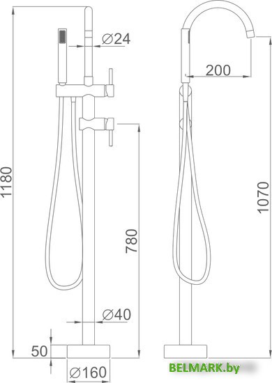 Смеситель Gerhans K13219B - фото2