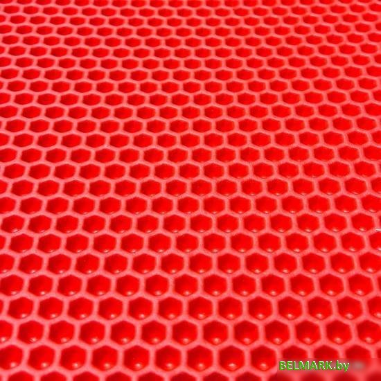 Eva лист для автоковрика Eco Cover Шестиугольник 255x140см (красный) - фото