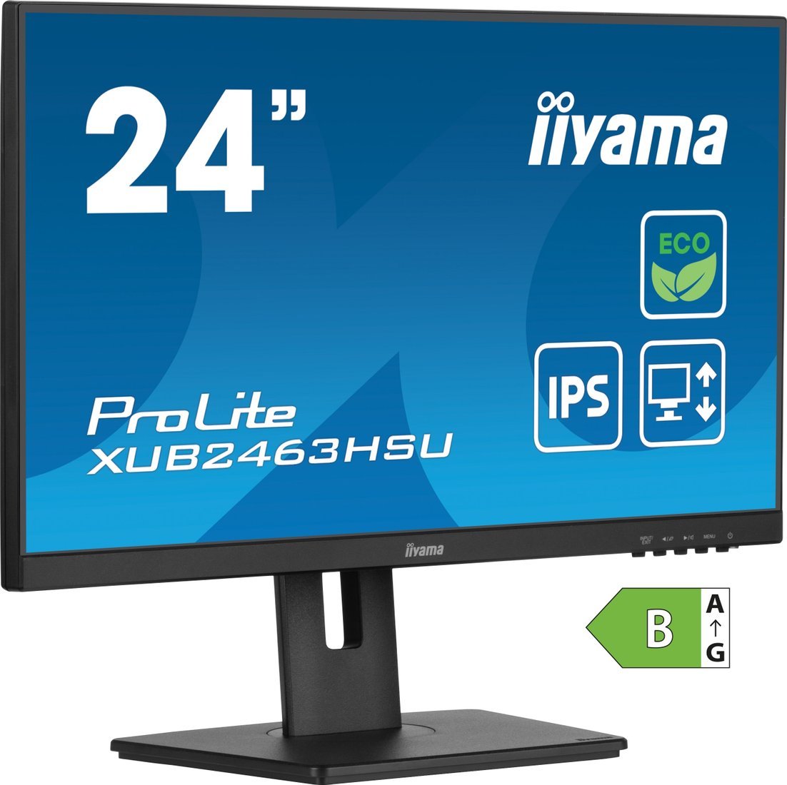 Монитор Iiyama ProLite XUB2463HSU-B1 - фото2