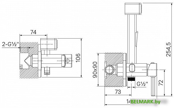 Смеситель IDDIS 004BLS0i08 - фото2