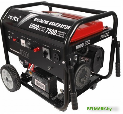 Бензиновый генератор SENCI SC5000-E3 - фото