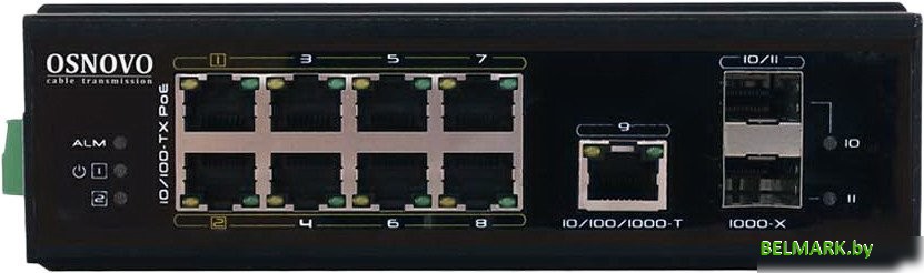 Неуправляемый коммутатор Osnovo SW-60812/I - фото