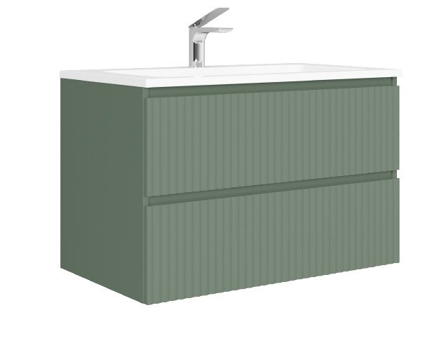 Raval Тумба под умывальник Welto 80 Wel.01.80.2/P/W/RL - фото