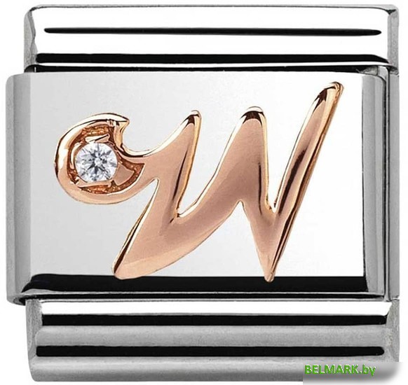 Звено для браслета NominatioN Буква W 430310/23 - фото