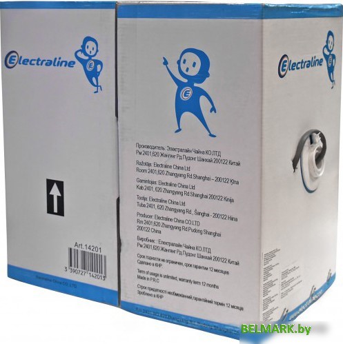 Кабель Electraline 14201 (305 м, серый) - фото