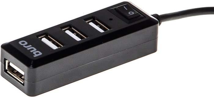 USB-хаб Buro BU-HUB4-0.5L-U2.0 - фото2