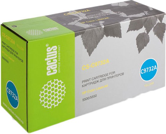Картридж CACTUS CS-C9732A (аналог HP C9732A) - фото