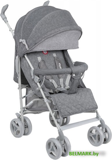Коляска прогулочная «трость» Lionelo Irma (серый/темно-серый) - фото