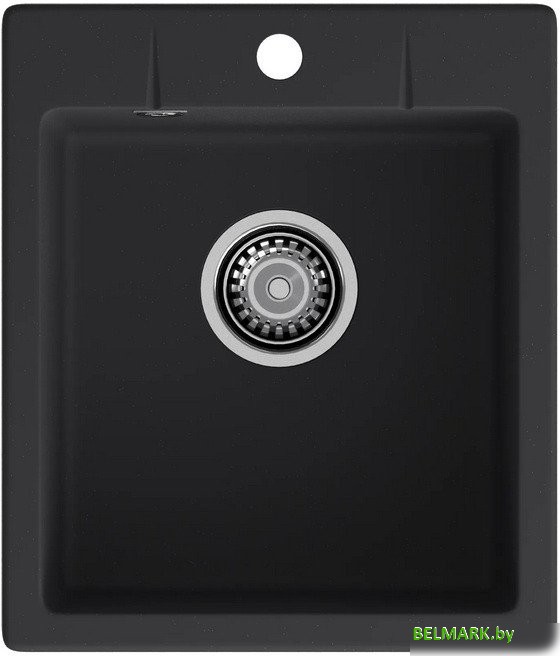 Кухонная мойка GranFest Urban GF-UR-242 (черный) - фото