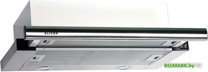 Кухонная вытяжка Elikor Интегра 60Н-400-В2Л (нержавеющая сталь) (841342) - фото