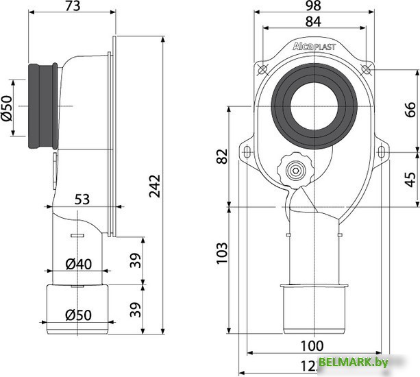 Сифон Alcaplast A45C - фото2