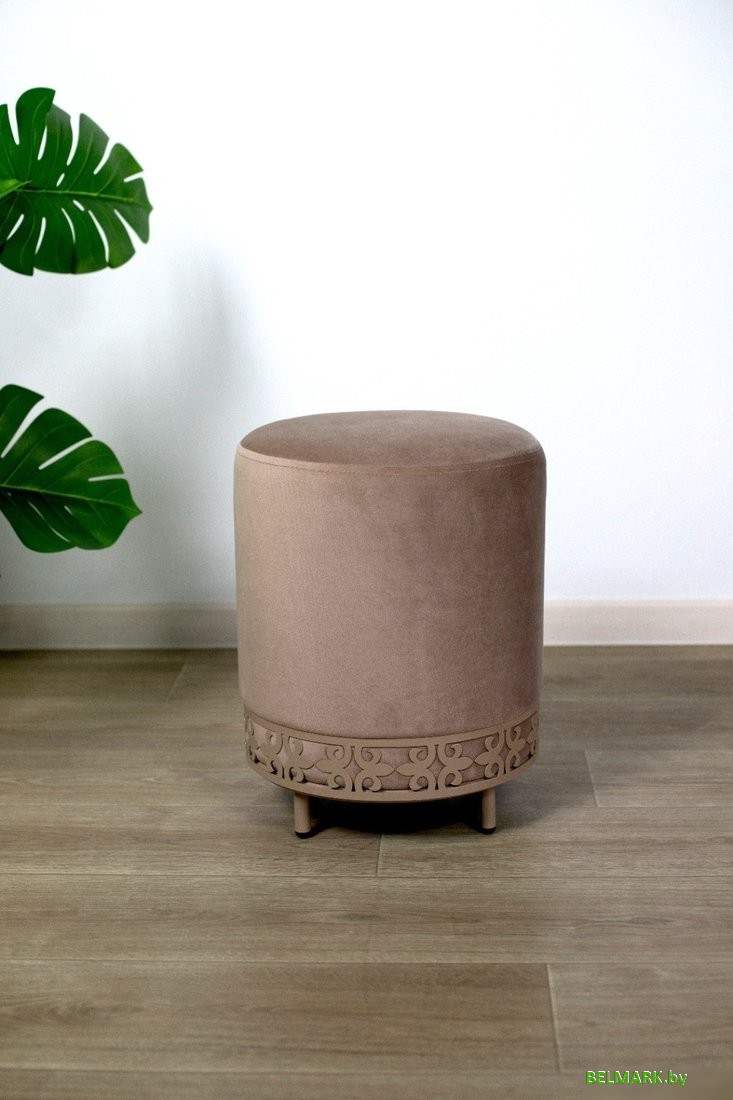 Пуфик Sheffilton SHT-B20-1 (латте/кофейный) - фото2