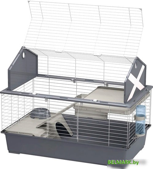 Клетка Ferplast Barn 80 57068021 (серый) - фото2