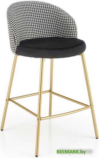 Стул Halmar H113 (черный/белый) - фото