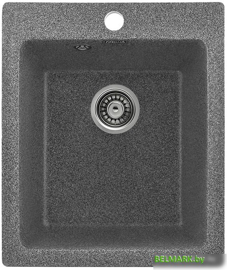 Кухонная мойка Gerhans A10 (графит) - фото