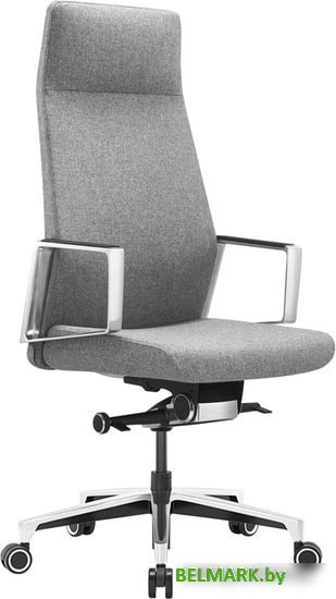 Кресло Бюрократ _JONS (серый) - фото