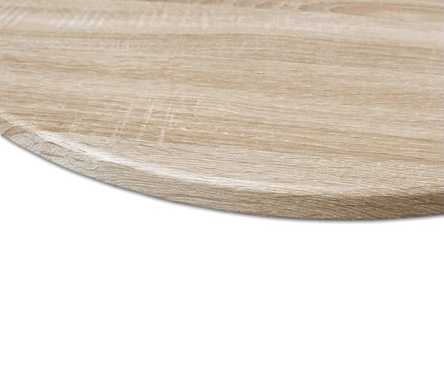 Кухонный стол Sheffilton SHT-TU9/80 МДФ (прозрачный лак/дуб сонома светлый) - фото2