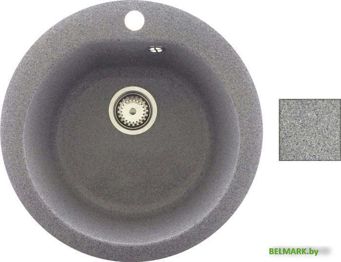 Кухонная мойка БелЭворс Nika (грей) - фото