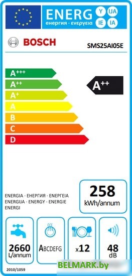 Посудомоечная машина Bosch SMS25AI05E - фото2