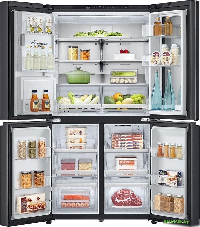 Четырёхдверный холодильник LG GC-X24FFCBB - фото2