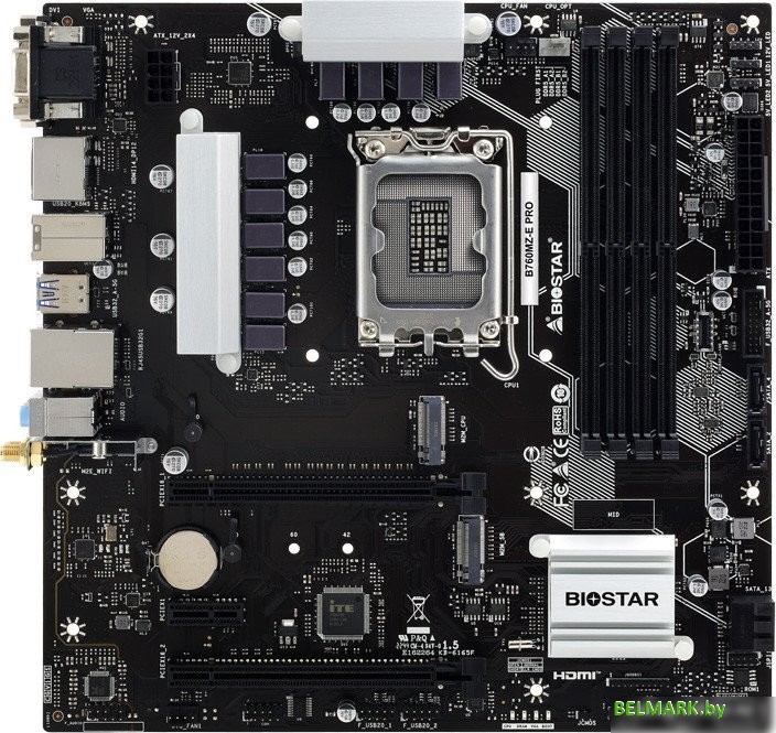 Материнская плата BIOSTAR B760MZ-E PRO Ver. 6.0 - фото