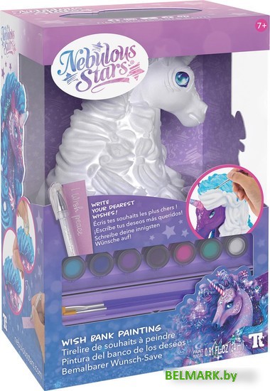 Набор для рисования Nebulous Stars Space. Копилка желаний 3в1 11430_NSDA - фото
