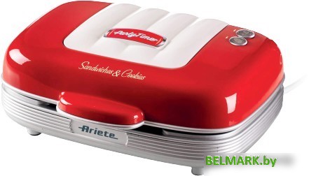 Многофункциональная сэндвичница Ariete 1972/00 (красный) - фото
