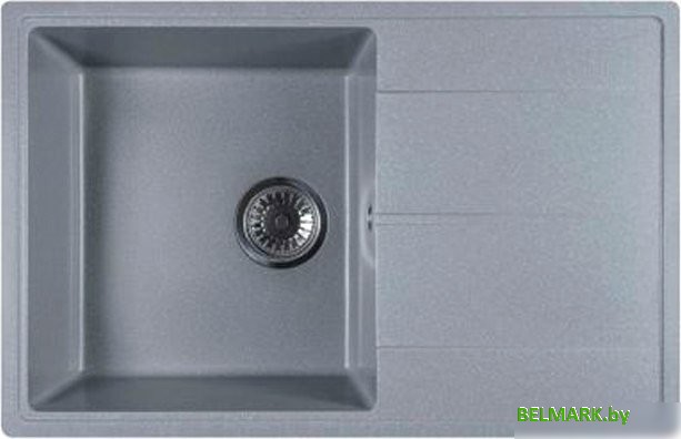 Кухонная мойка AV Engineering Benefit AVE730470SLA (серебристый) - фото